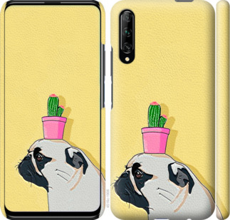 

Чехол Мопс с кактусом для Huawei P Smart Pro 902575