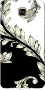 Чехол White and black 1 для Samsung Galaxy A9 A9000