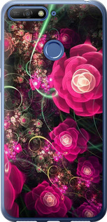 

Чохол Абстрактні квіти 3 на Huawei Honor 7C 1625656