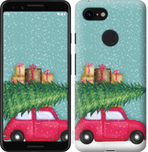 

Чехол Машина с подарками для Google Pixel 3 867921