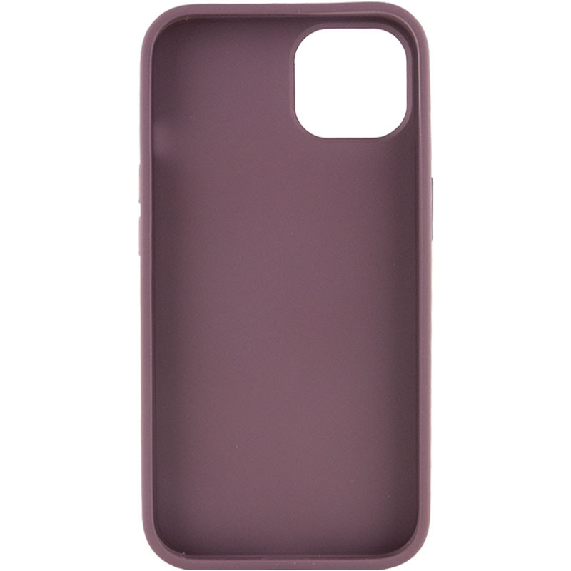 Фото TPU чохол Bonbon Metal Style на Apple iPhone 14 (6.1") (Бордовий / Plum) в маназині vchehle.ua