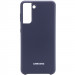 Чохол Silicone Cover (AA) на Samsung Galaxy S21+ (Темно синій / Midnight blue)