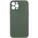 Чохол Silicone Case Full Camera Protective (AA) NO LOGO на Apple iPhone 12 Pro Max (6.7") (Зелений / Cyprus Green)