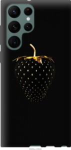 Чехол Черная клубника для Samsung Galaxy S22 Ultra
