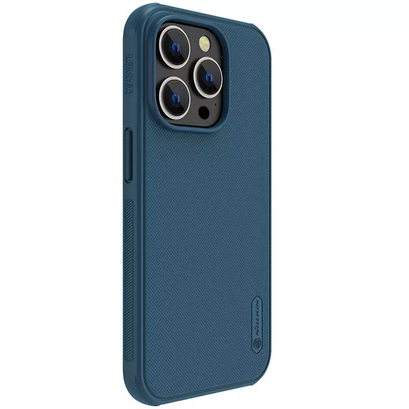 Фото Чохол Nillkin Matte Pro на Apple iPhone 14 Pro (6.1") (Синій / Blue) в маназині vchehle.ua