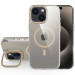 Фото Чохол TPU Space Case Apex with Magnetic Safe на Apple iPhone 13 / 14 / 15 (6.1") (Gold) на vchehle.ua