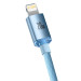 Дата кабель Baseus Crystal Shine Series Type-C to Lightning 20W (1.2m) (CAJY00020) (Sky Blue) в магазине vchehle.ua