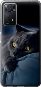 Чехол Дымчатый кот для Xiaomi Redmi Note 12 Pro