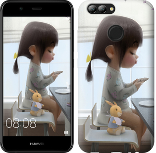 

Чохол Мила дівчинка з зайчиком на Huawei Nova 2 636699