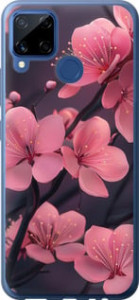 Чехол Пурпурная сакура для Realme C15