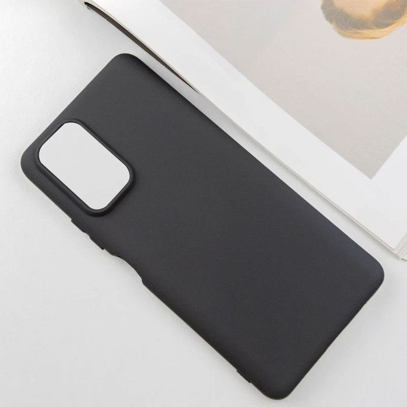 Фото Чохол Silicone Cover Lakshmi (AA) на Xiaomi Redmi Note 10 Pro / 10 Pro Max (Чорний / Black) на vchehle.ua