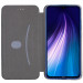 Фото Кожаный чехол-книжка Classy для Xiaomi Redmi Note 8 / Note 8 2021 (Красный) в магазине vchehle.ua