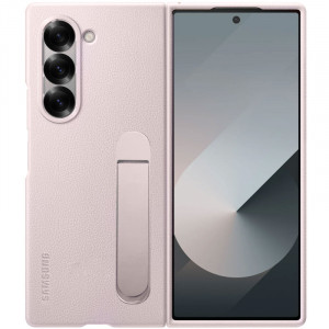 Кожаный чехол Leather Case (AAA) with stand для Samsung Galaxy Z Fold7