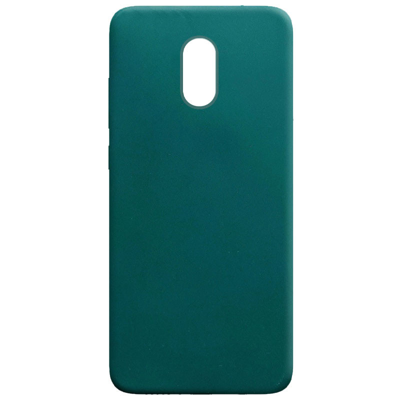 Силиконовый чехол Candy для Xiaomi Redmi Note 4X / Note 4 (SD) (Зеленый / Forest green)