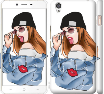 

Чехол Девушка v3 для OnePlus X 843336