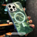 Фото Чехол TPU Shiny Mountain (MagFit) для Apple iPhone 17 Air (6.6") (Green) в магазине vchehle.ua