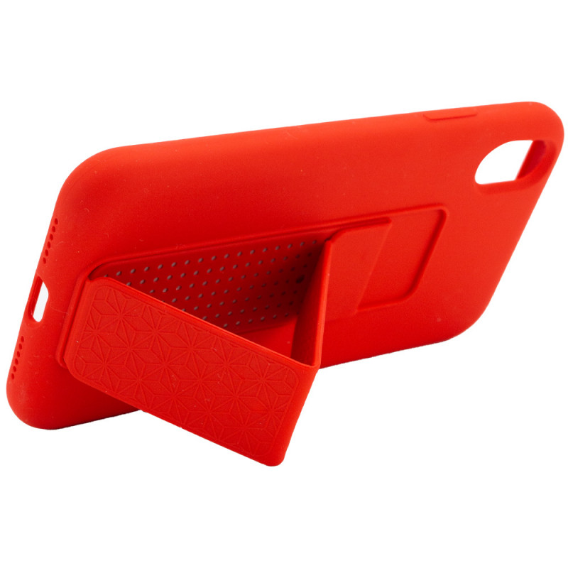 

Чохол Silicone Case Hand Holder для iPhone XS (5.8") (Червоний / Red) 1096608