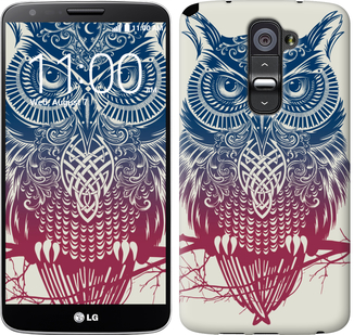 

Чехол Сова 2 для LG G2 631639