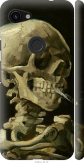 Чехол Винсент Ван Гог. Череп для Google Pixel 3a XL