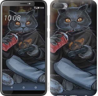 

Чохол gamer cat на HTC Desire 12 Plus 668945