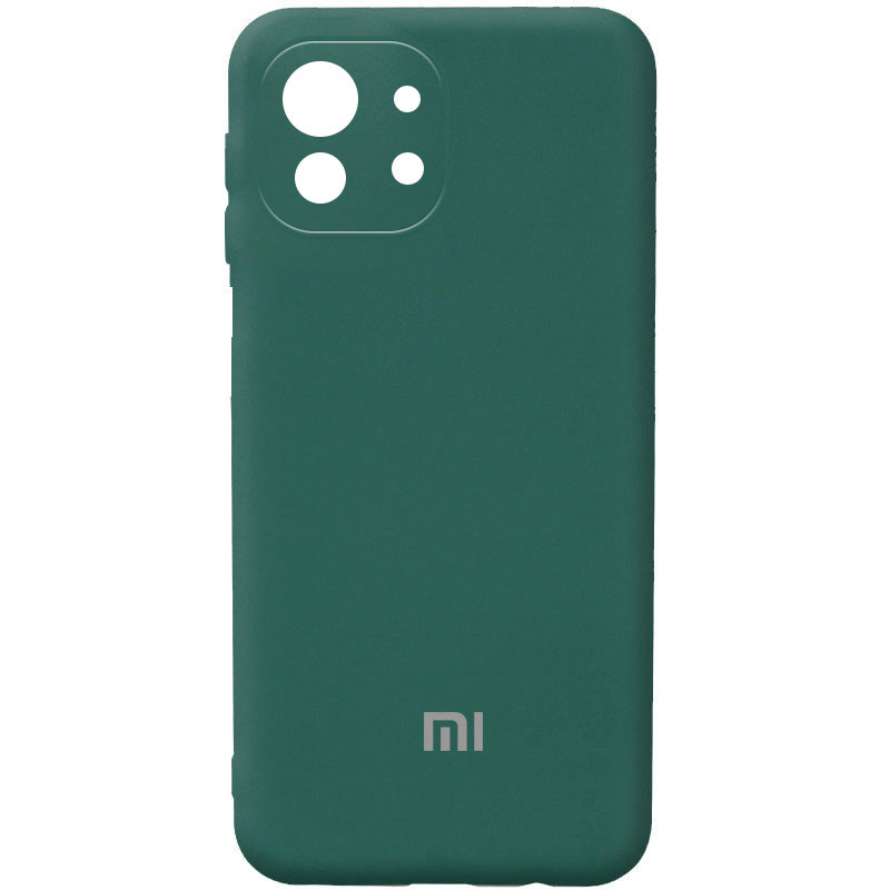 

Чохол Silicone Cover Full Camera (AA) Xiaomi Mi 11 Lite (Зелений / Pine green) 1173167