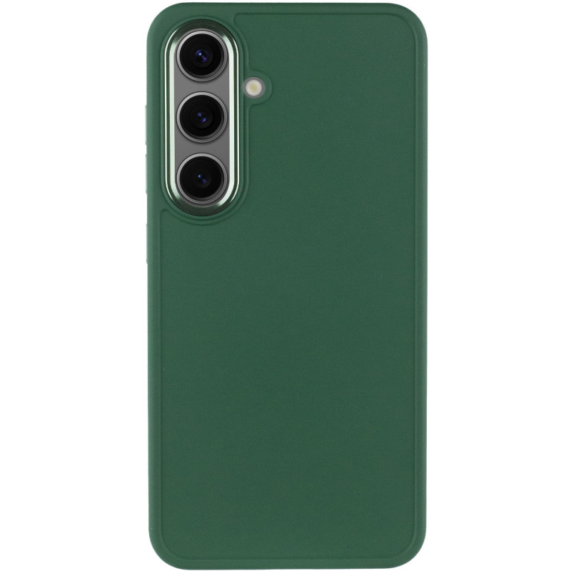 Фото TPU чехол Bonbon Metal Style для Samsung Galaxy S23 (Зеленый / Army green) на vchehle.ua
