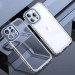 Купити TPU+PC чохол ColorCam на Apple iPhone 12 Pro Max (6.7") (Прозорий / Синій) на vchehle.ua