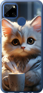 Чохол White cat на Realme 7i