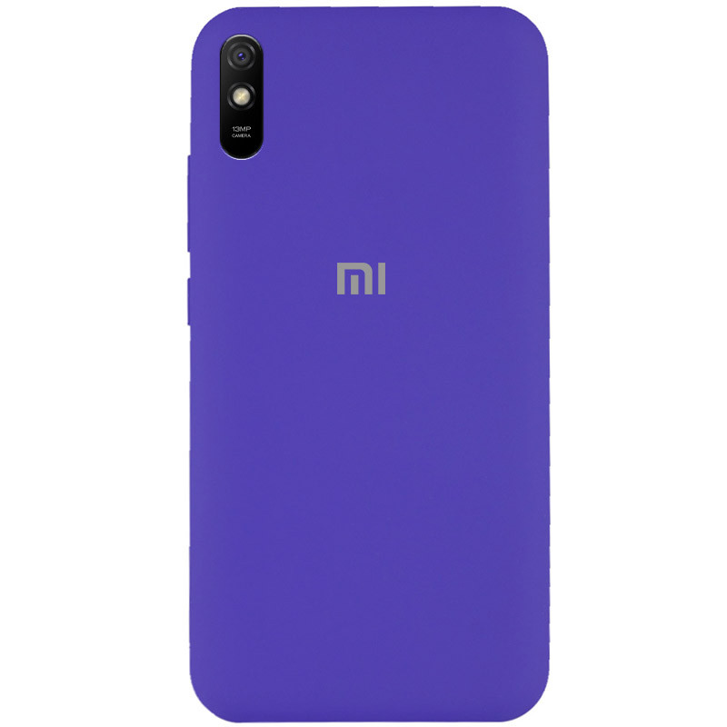 Чохол Silicone Cover Full Protective (AA) на Xiaomi Redmi 9A (Фіолетовий / Purple)