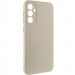 Фото Чехол TPU GETMAN Liquid Silk Full Camera для Samsung Galaxy A35 (Песочный / Sand) на vchehle.ua