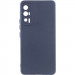 Чехол Silicone Cover Lakshmi Full Camera (A) для Xiaomi Poco F5 Pro (Синий / Midnight Blue)