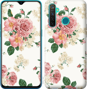 

Чохол квіткові шпалери v1 на Realme 5 Pro 920607