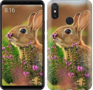 

Чехол Кролик и цветы для Xiaomi Mi Max 3 677406