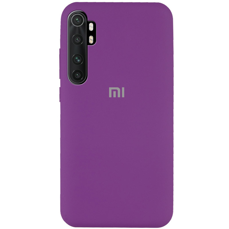 

Чохол Silicone Cover Full Protective (AA) на Xiaomi Mi Note 10 Lite (Фіолетовий / Grape) 909813