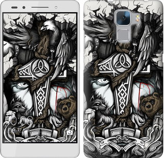 

Чохол Тату Вікінг на Huawei Honor 7 349505