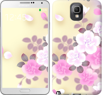 

Чехол Японские цветы для Samsung Galaxy Note 3 N9000 189231
