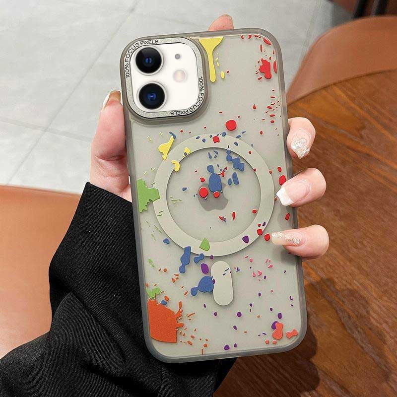 Фото Чехол TPU+PC Flush with Magnetic Safe для Apple iPhone 11 (6.1") (Titanium grey) на vchehle.ua