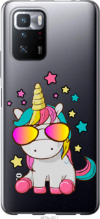 

Чехол Единорог в очках для Xiaomi Poco X3 GT 1229409