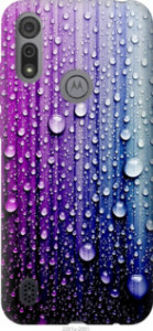 Чехол Капли воды для Motorola E6s
