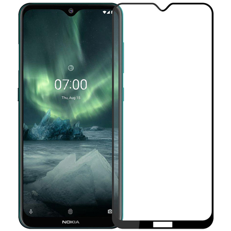 

Защитное стекло 2.5D CP+ (full glue) для Nokia 6.2 (Черный) 906211