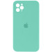 Чехол Silicone Case Square Full Camera Protective (AA) для Apple iPhone 11 Pro (5.8") (Бирюзовый / Turquoise)