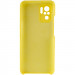 Фото Чохол Silicone Cover Full Camera (AAA) на Xiaomi Redmi Note 10 / Note 10s (Жовтий / Bright Yellow) на vchehle.ua