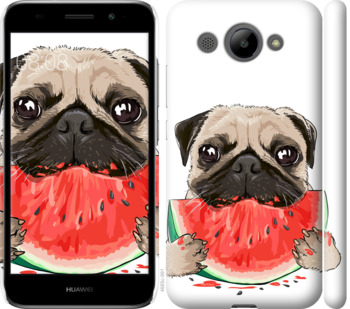 

Чехол Мопс и арбуз для Huawei Y3 (2017) 843896