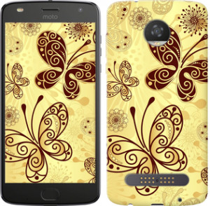 Чехол Красивые бабочки для Motorola Moto Z2 Play