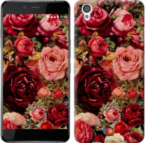 Чехол Цветущие розы для OnePlus X