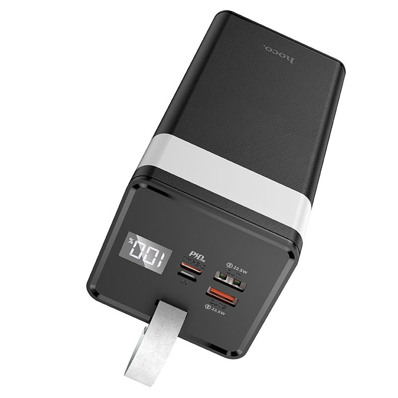 Фото Портативний ЗП Power Bank Hoco J86A Powermaster 22.5W 50000 mAh (Чорний) в маназині vchehle.ua