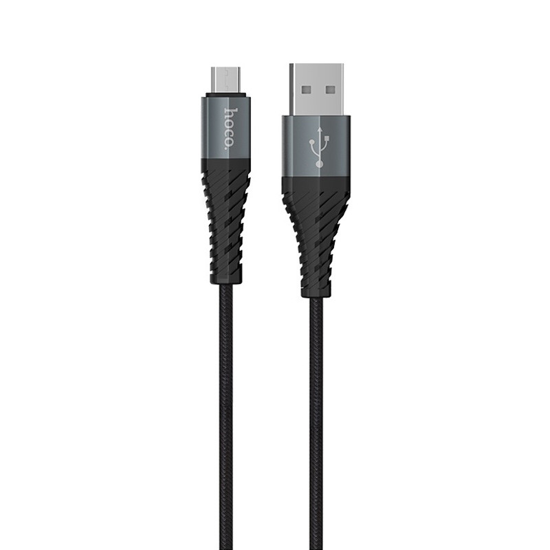 

Дата кабель Hoco X38 Cool MicroUSB (1m) (Чорний) 872280