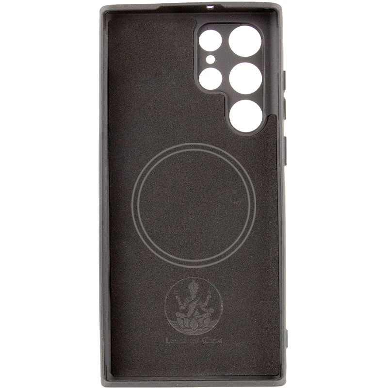 Фото Чохол Silicone Cover Lakshmi Full Camera (AA) with MagFit на Samsung Galaxy S25 Ultra (Чорний / Black) на vchehle.ua