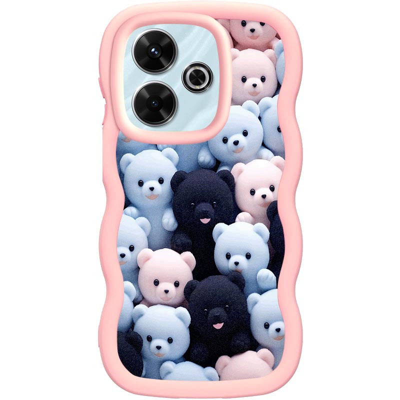 Чехол TPU Cloudy Pictures для Xiaomi Redmi 13 4G/5G / Poco M6 4G (Bears)