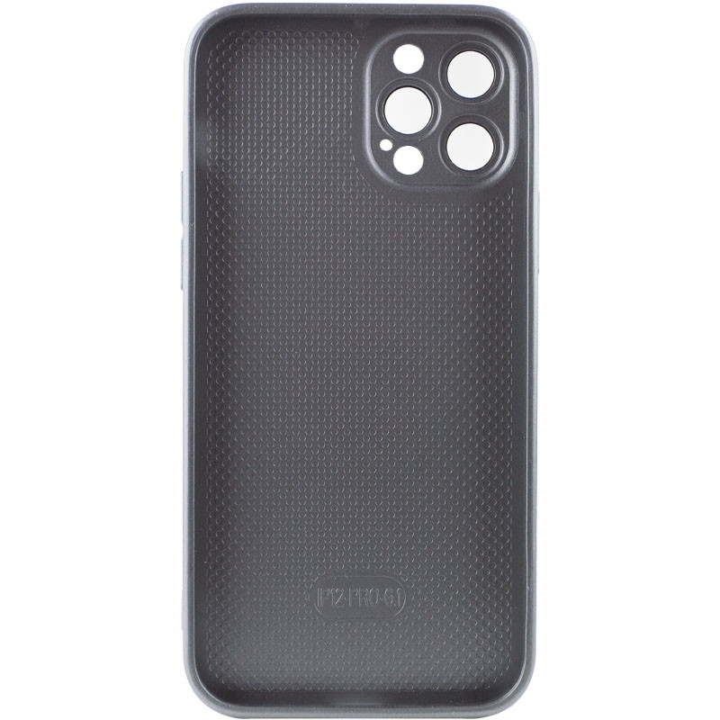 Чехол TPU+Glass Sapphire matte case для Apple iPhone 13 Pro (6.1") (Graphite Black) в магазине vchehle.ua